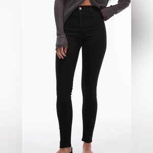 TOPSHOP Joni Jeans - Black